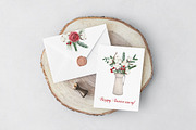 Scandinavian Winter Christmas Floral, a Decorative Illustration by Catch the Dream Art (Thumbnail 6 of 17)