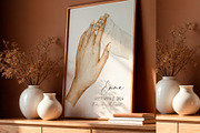 Mother and Newborn | Holding Hands, an Illustration by EkaterinaViArt (Thumbnail 2 of 5)