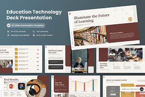 Lumora - Education Technology Deck, a Presentation Template by SLAB! Design