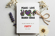 Mardi Gras Hand-drawn PNG Bundle, an Object Illustration by GlitterCraft (Thumbnail 61 of 101)