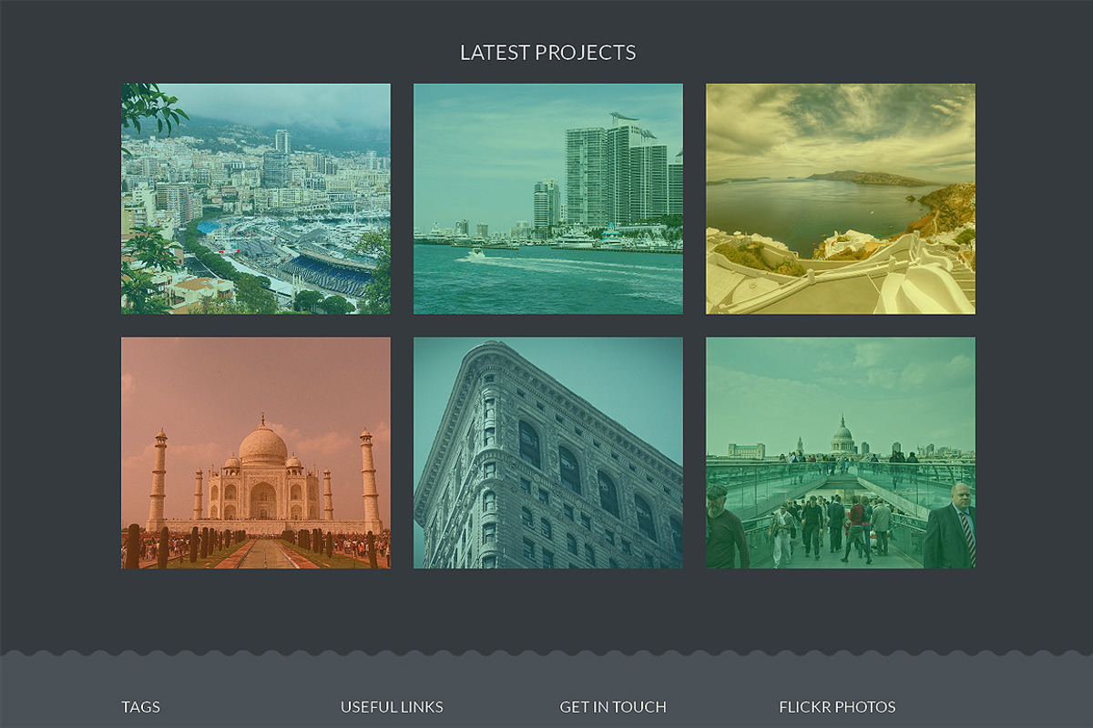 Land Bootstrap Responsive Template, a Bootstrap Template by IceTemplates (Photo 3 of 3)