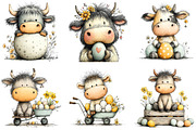 Whimsical Easter Clipart Png Bundle, an Illustration by Sublimation Artist (Thumbnail 4 of 7)
