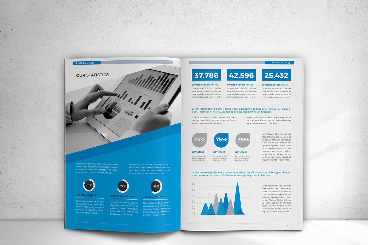 Annual Report, a Brochure Template by design_pick (Photo 13 of 17)