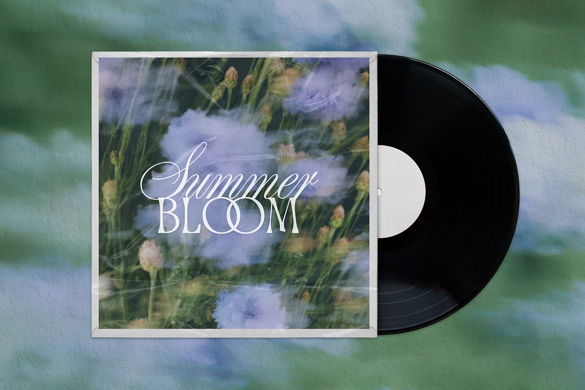 Summermist Floral Backgrounds, a Background Graphic by lerinartstudio