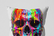 Splatter Paint Skull Design, a Shirt Mockup by Vector Stall (Thumbnail 11 of 14)