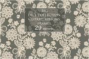 Big classic vintage lace collection., a Pattern Graphic by Ajuga (Thumbnail 1 of 10)