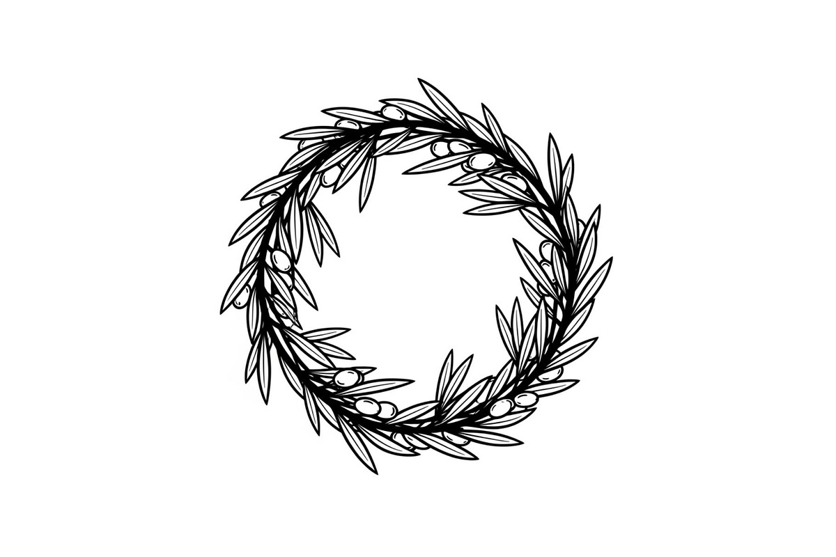 Floral Wreath Circle SVG Bundle, an Illustration by Creativeshirt (Photo 3 of 51)