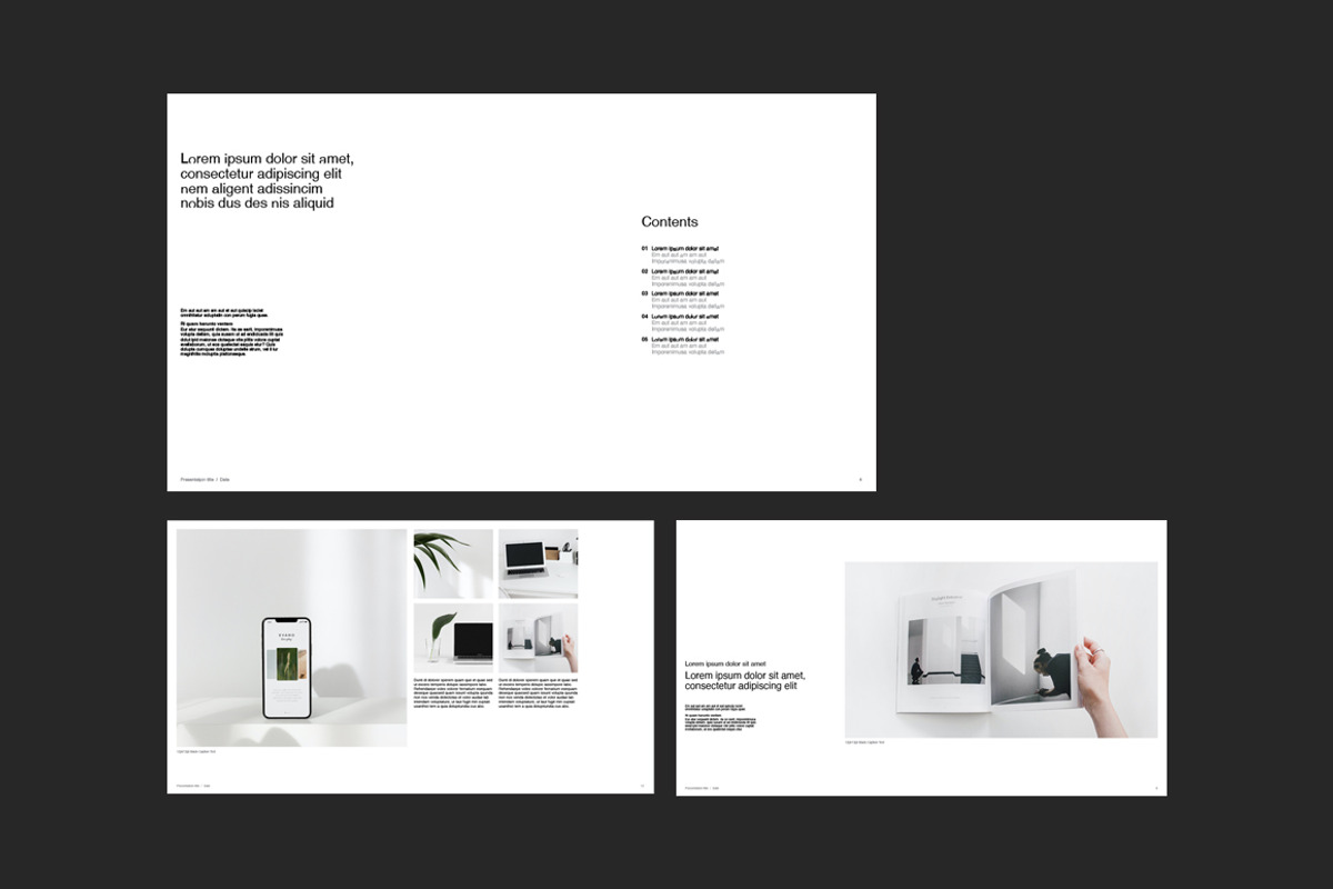 Digital Portfolio Presentation, a Presentation Template by templo (Photo 1 of 8)