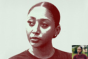 Dollar Engraving Effect Ps Action, an Action Add-On by Studio Retouch (Thumbnail 8 of 10)