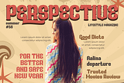 NIKARU | Groovy Retro Font, a Font by twinstd (Thumbnail 4 of 12)