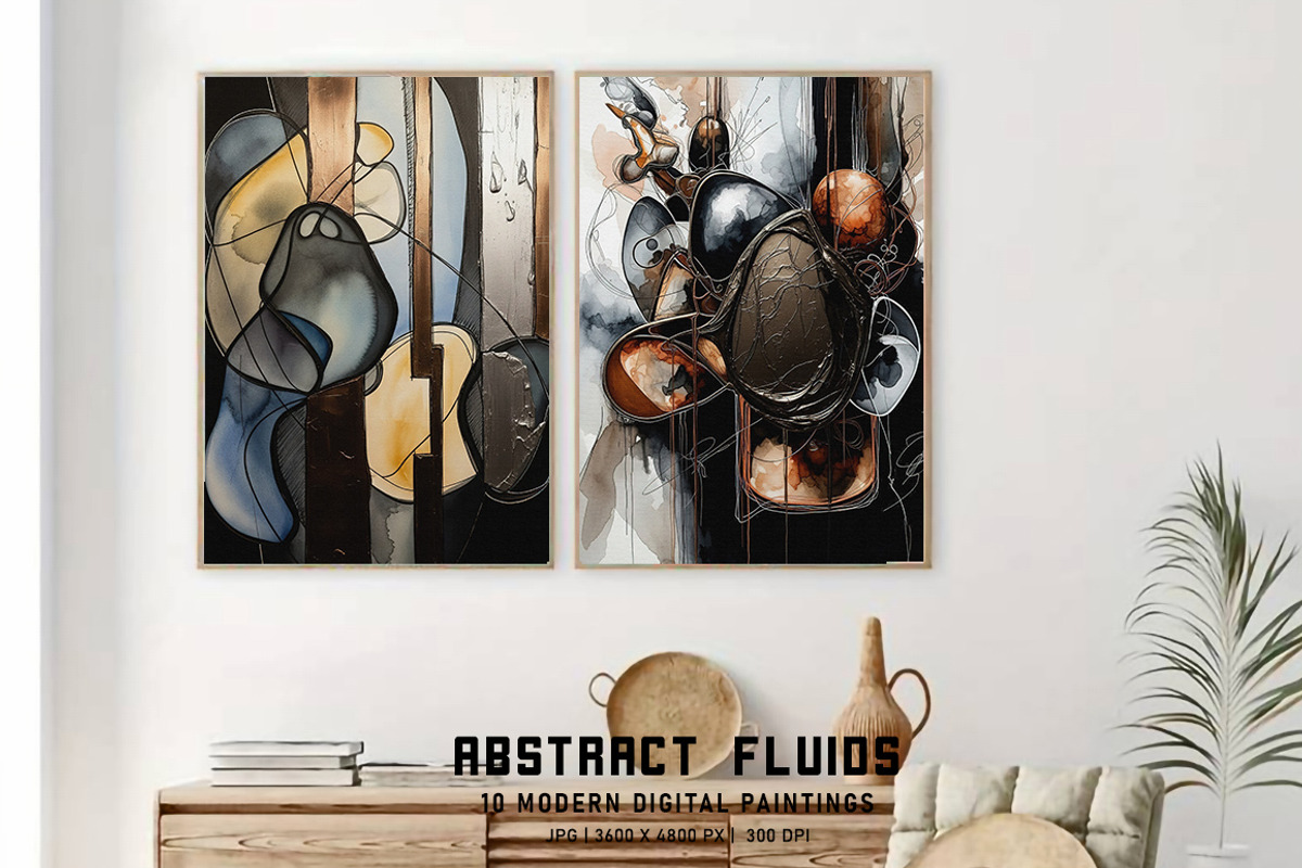 Abstract Fluids, a Decorative Illustration by Digital Art Creations (Photo 4 of 5)
