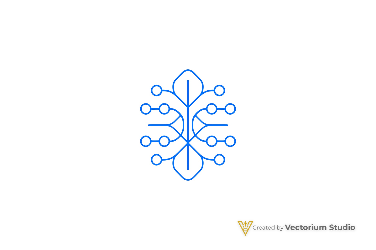 Abstract Plant Tech Logo, a Branding & Logo Template by Vectorium Studio (Photo 5 of 16)
