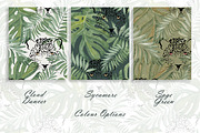 Tropical Leopard Seamless Pattern, a Pattern Graphic by Oksana Dovhopol Art (Thumbnail 3 of 23)