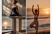40 Neutral Yoga Stock Photos, a Photo by OliveAtelierCo (Thumbnail 6 of 8)