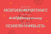 Merryline - Christmas Display Font, a Sans Serif Font by PuriCreative (Thumbnail 8 of 8)