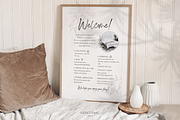 Airbnb Welcome Sign Canva Template, a Templates & Theme by Cosmic Design (Thumbnail 6 of 8)