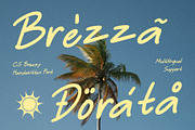CS Breezy – Handwritten Font, a Handwritten Font by Craft Supply Co. (Thumbnail 5 of 8)