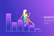 Investments & Analytics graphs, a Finance Illustration by Julia Tim (Thumbnail 5 of 5)