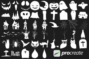 Halloween Elements Set 4