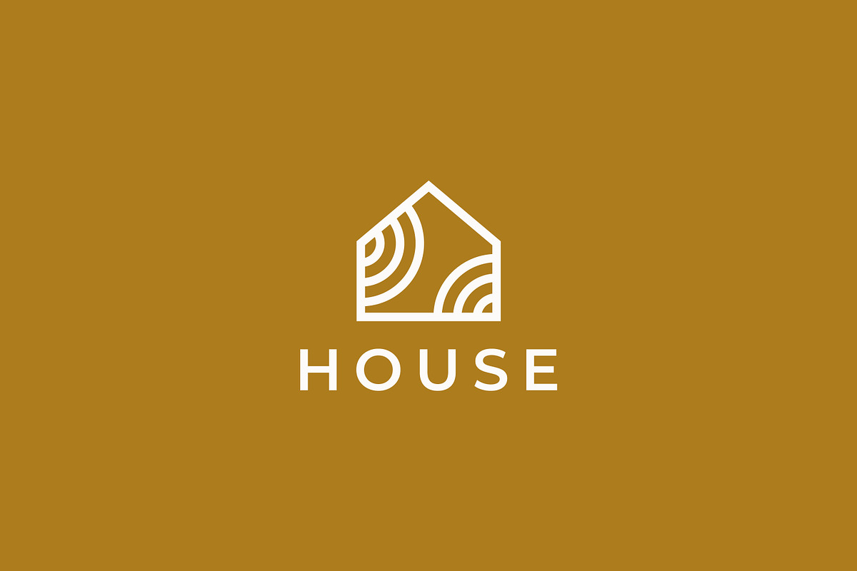 Simply House Logo Branding Wooden, a Branding & Logo Template by Signatoro (Photo 3 of 3)