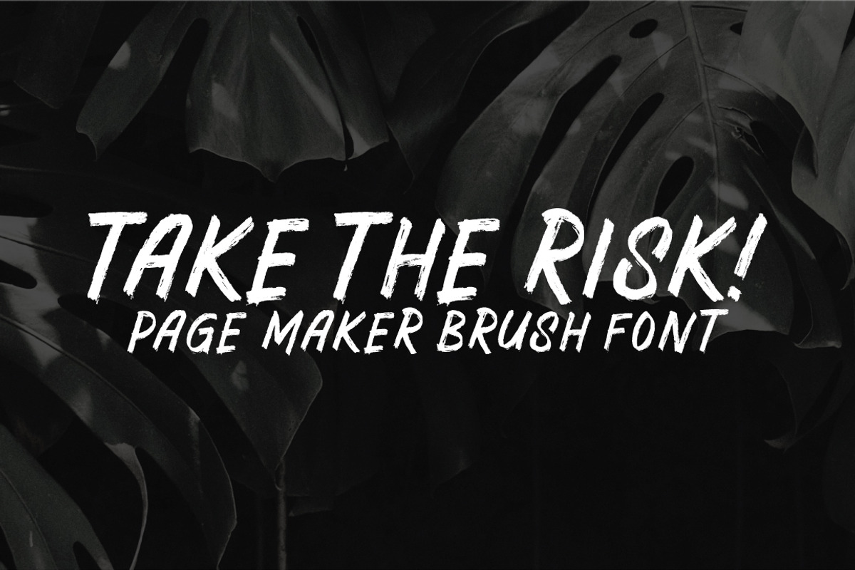 Page Maker - Handwritten Brush, a Handwritten Font by tebaltipislab (Photo 2 of 10)