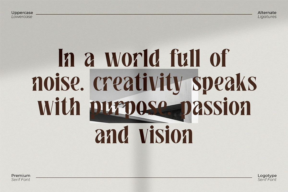 Crashe || Modern Serif Typeface, a Serif Font by Ermedia Studio (Photo 5 of 10)