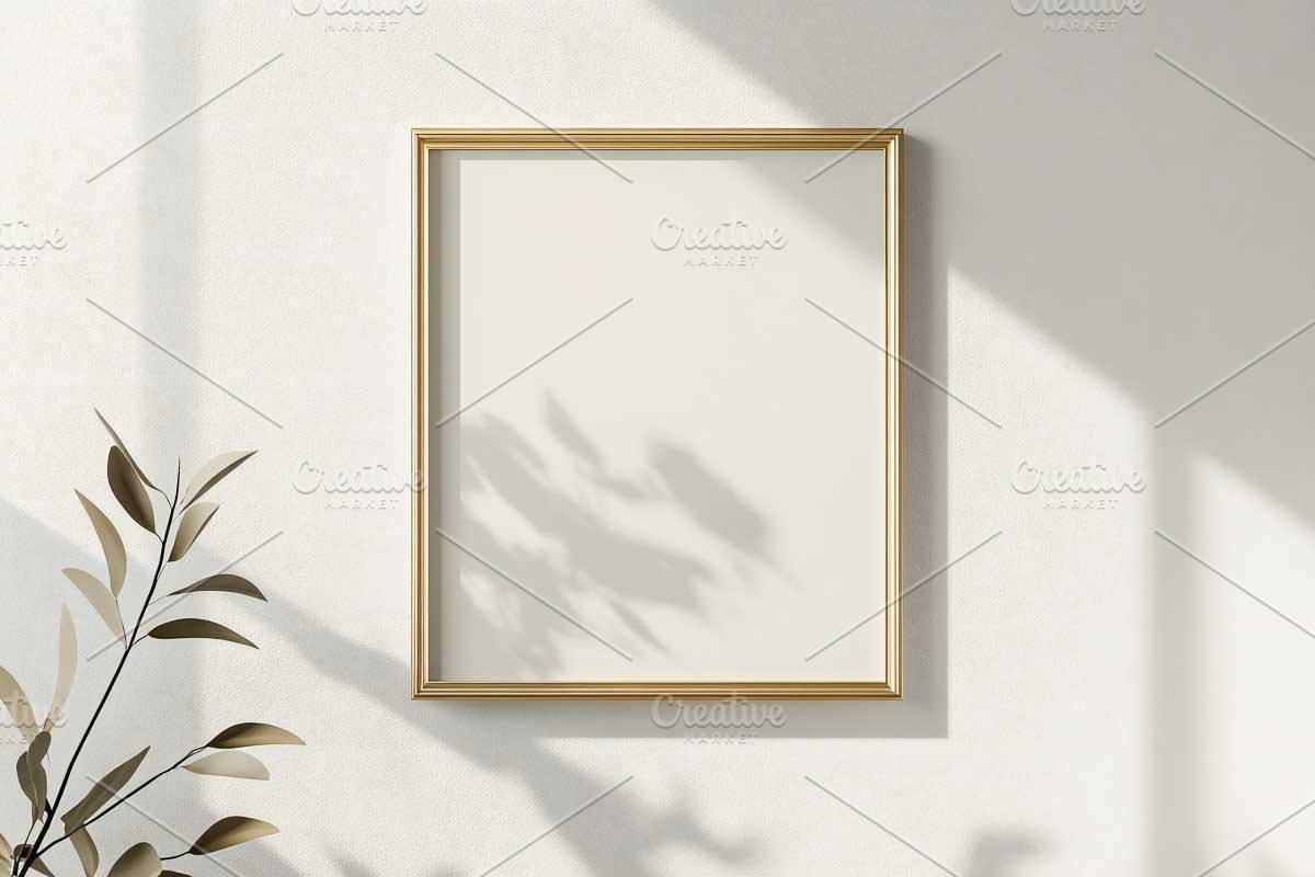 Posters Frames Mockup in Interior, a Templates & Theme by VetalStock (Photo 13 of 13)
