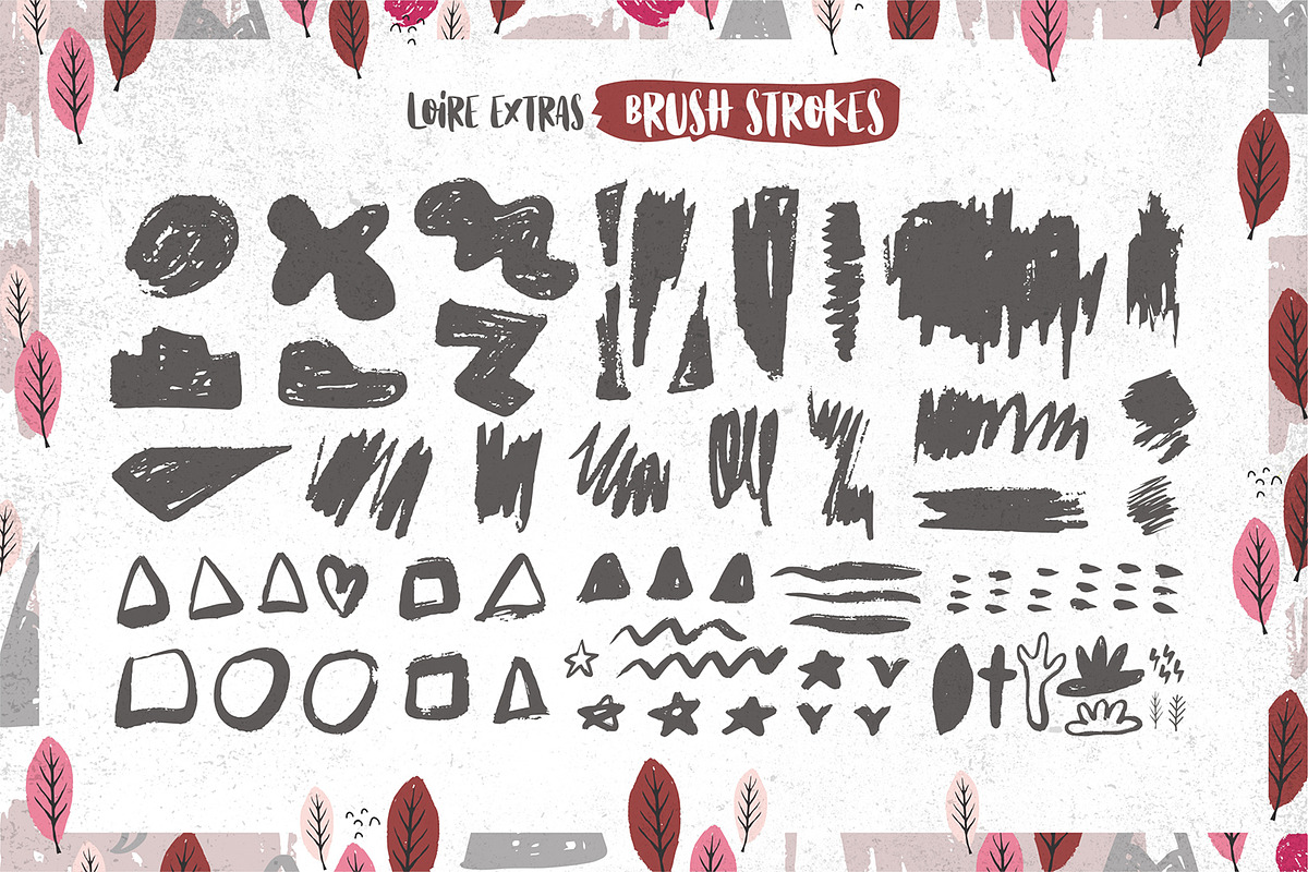 Loire Font Pack + Graphic Bundle, a Font by Heybing Supply Co. (Photo 13 of 15)