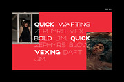 Jacques Display Typeface, a Font by Foxtype (Thumbnail 5 of 6)