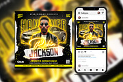 Dj Flyer Template, a Flyer Template by FlyerPixles(SP11) (Thumbnail 2 of 3)