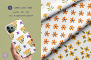 Abstract Flowers Hand Drawn Set, an Object Graphic by Alena Koval (Thumbnail 10 of 11)