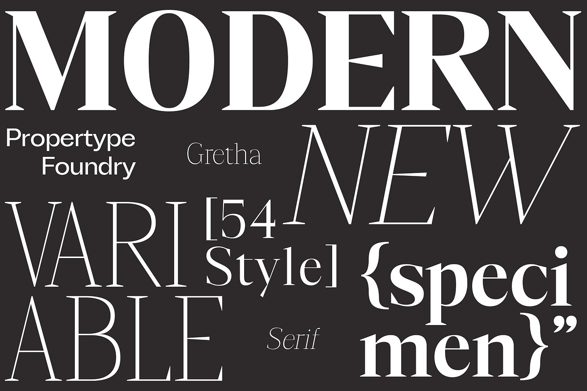 GrethaSerif, a Serif Font by Propertype (Photo 8 of 14)