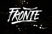 Fronte, a Font by jorse (Thumbnail 1 of 5)
