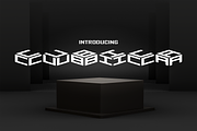 Cubica, a Font by Dz Akali (Thumbnail 1 of 4)