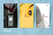 My Podcast - Social Media Template, a Social Media Template by Aji Gallery (Thumbnail 14 of 16)