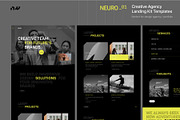NEURO - Creative Agency Web UI Kit, a Landing Page Template by neuwebz (Thumbnail 3 of 4)