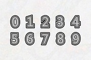Retro 1970 - Old Font, a Sans Serif Font by Fourteen Letter (Thumbnail 4 of 7)