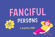 Fanciful persons | Playful font, a Sans Serif Font by JuliaVolkova (Thumbnail 1 of 13)