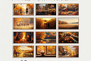 Samsung Frame TV Art Set 50 Autumn, a Wallpaper Photo by PrintablesByFranklyn (Thumbnail 4 of 12)