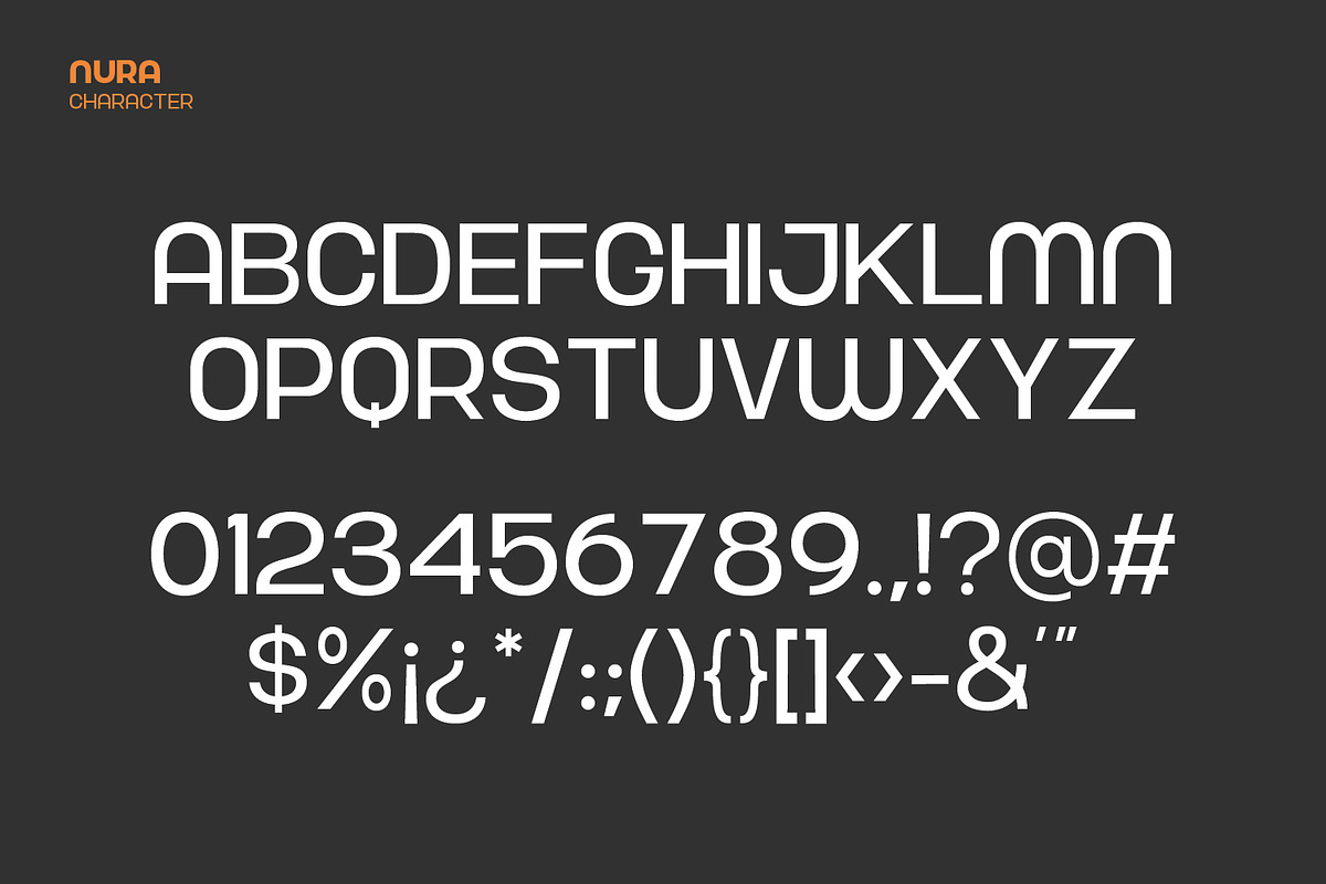 Nura - Variable Font, a Sans Serif Font by sabrcreative (Photo 2 of 15)