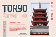 Keitaro - Japanese Font Style, a Serif Font by agnyhasyastudio (Thumbnail 5 of 8)