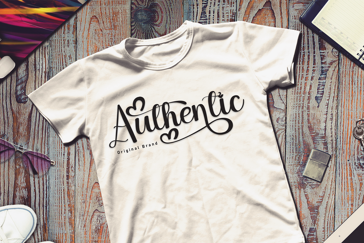 Vintage Valentine | Script Font, a Handwritten Font by Scratchones (Photo 4 of 9)