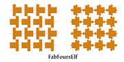 FabFours, a Symbol Font by Ingrimayne Type (Thumbnail 11 of 11)
