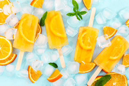 Fruit homemade popsicle stock photo containing popsicle and ice, a Food & Drink Photo by Nataliia Pyzhova