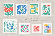Abstract Flora. Poster Creator, a Decorative Illustration by Purrga (Thumbnail 2 of 10)