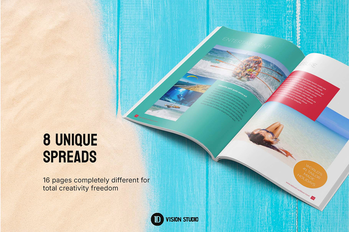 Travel Template Canva InDesign, a Brochure Template by ID Vision Studio (Photo 15 of 16)