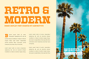 Roger Display Retro Western Font, a Serif Font by RantautypeStudio (Thumbnail 2 of 15)