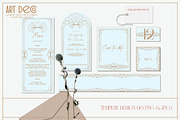 Art Deco Fantasy, a Background Graphic by Collection by VY (Thumbnail 8 of 15)