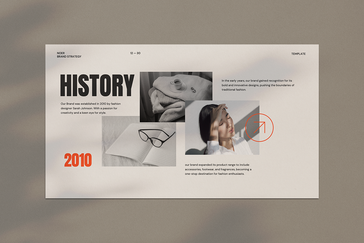 NOER Brand Strategy - Powerpoint, a Presentation Template by Surotype (Photo 6 of 10)