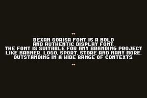 Dexan Gorisa - Regular Italic